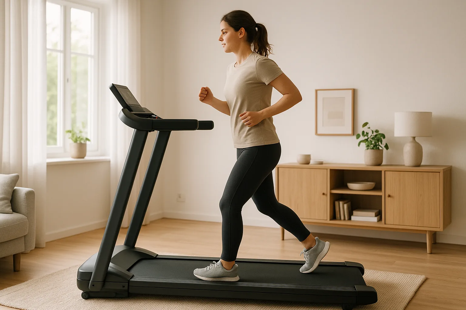 Les avantages du tapis de course pour un cardio efficace à domicile — Des séances à domicile flexibles et accessibles