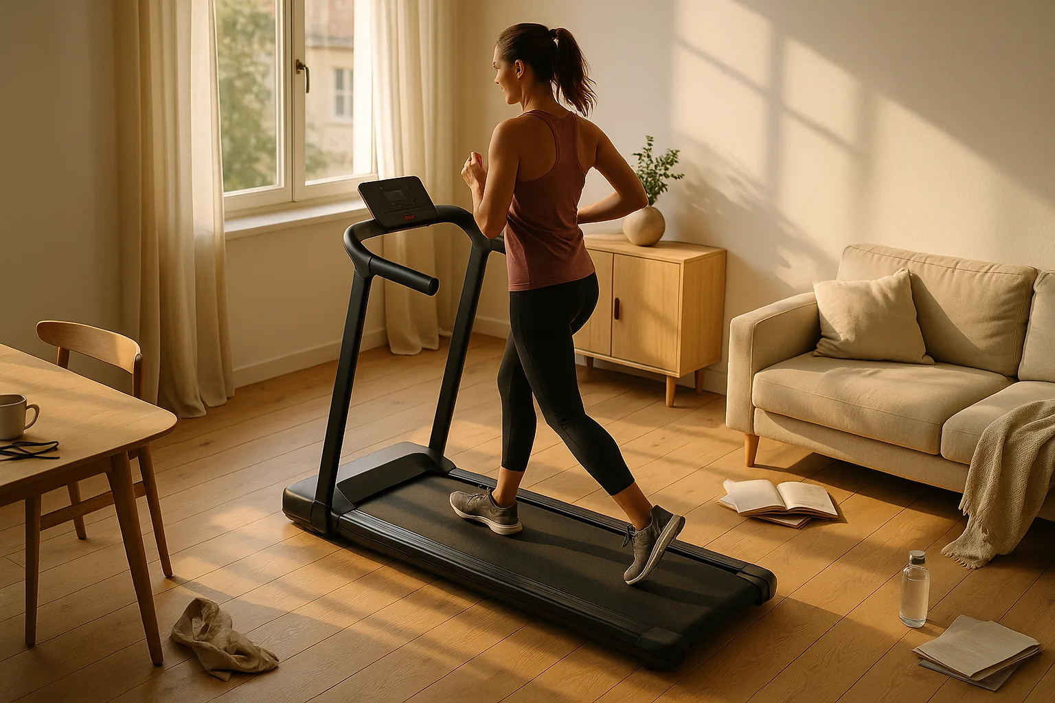 Comment choisir un tapis de course pour les petits espaces ? — Le Bruit : Un Facteur à Ne Pas Négliger