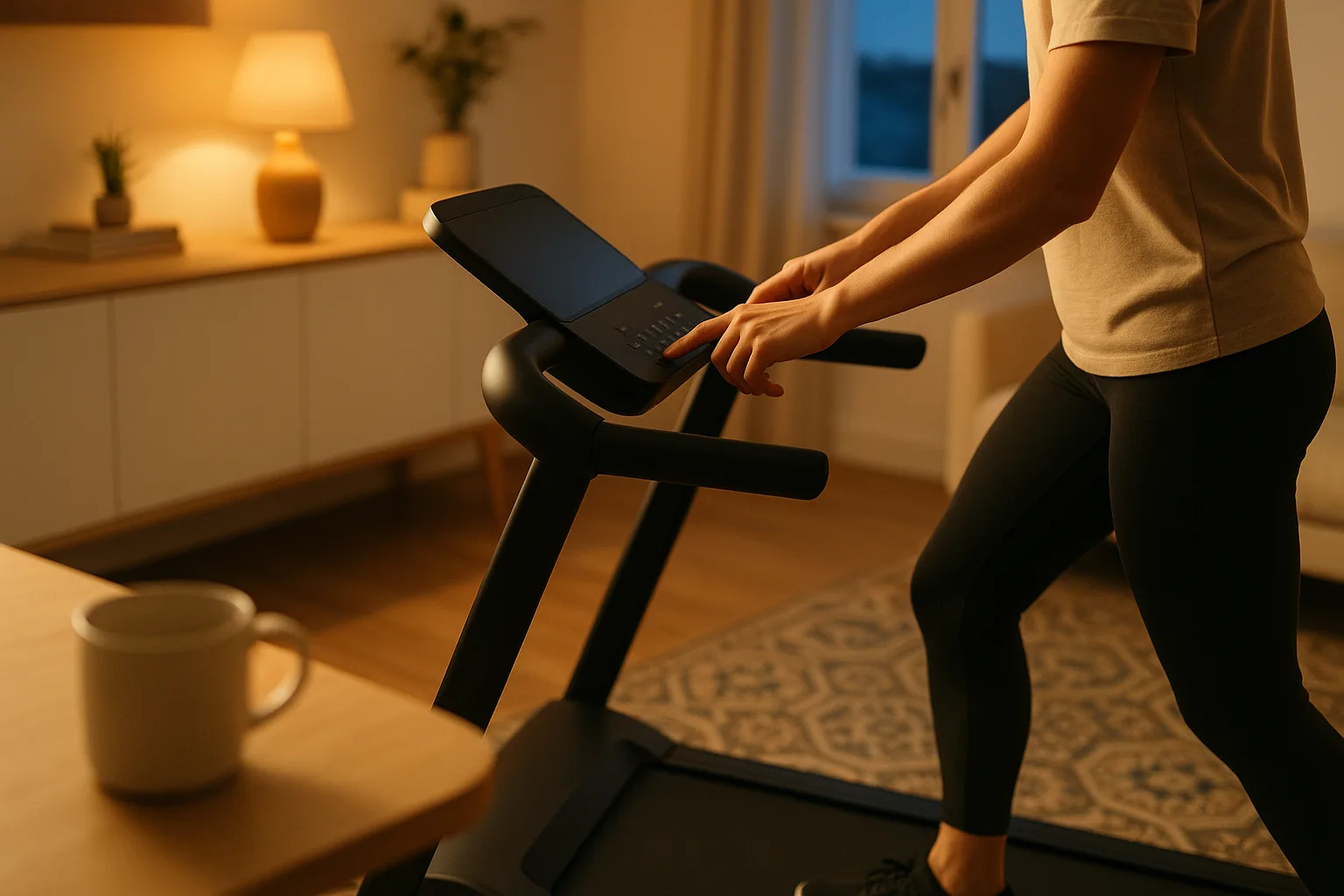 Tapis de course : Guide pour les sessions d'entraînement en soirée — Choisir le bon tapis de course pour des sessions nocturnes