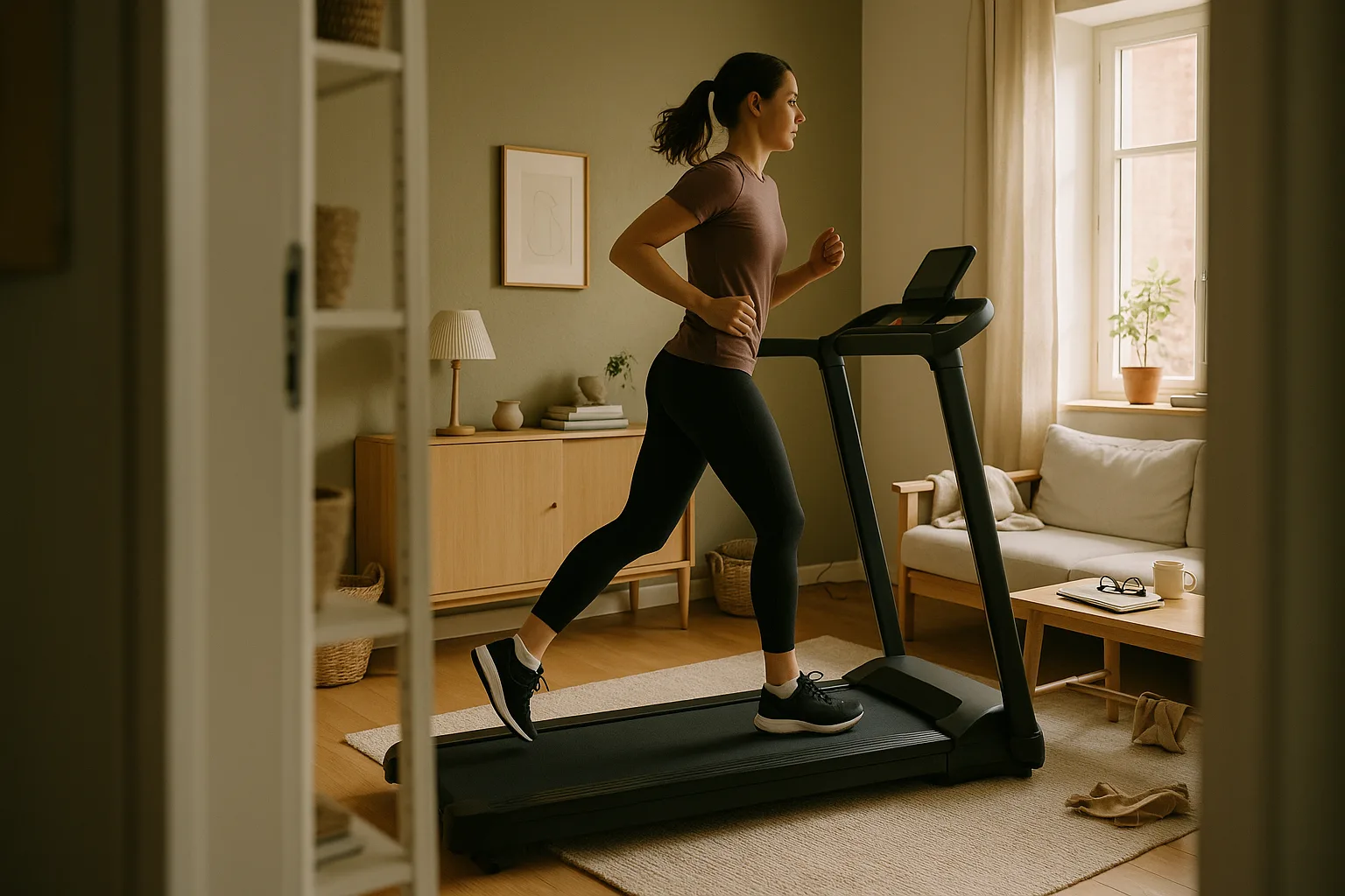 Comment choisir un tapis de course pour l'extérieur ? — Évaluer la Portabilité et le Rangement Facile