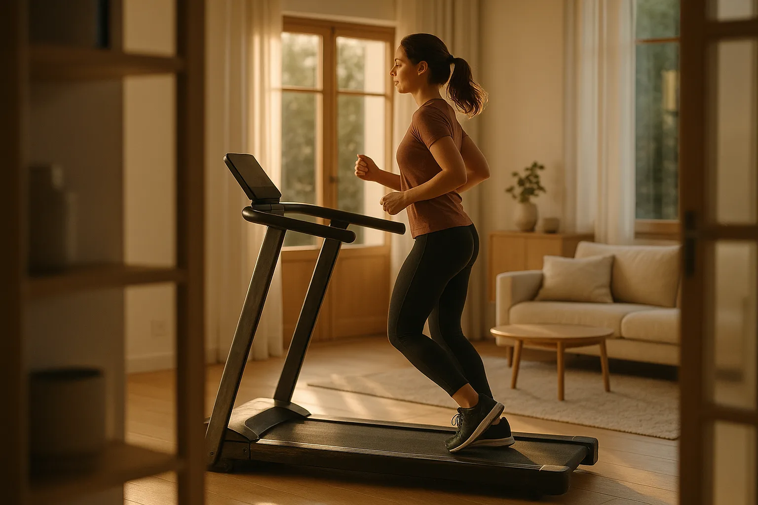 Comment un tapis de course peut compléter votre routine de yoga — Optimisez votre Échauffement avec le Tapis de Course
