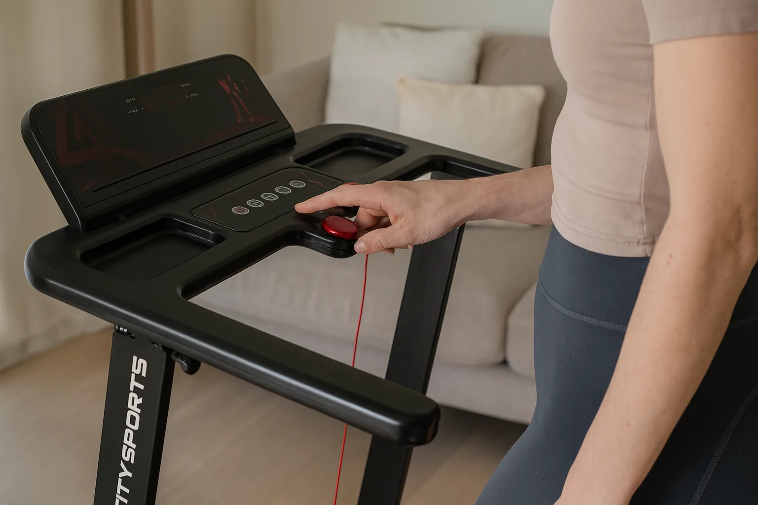 CITYSPORTS Tapis Roulant Premium — Fonctions Clés et Personnalisation