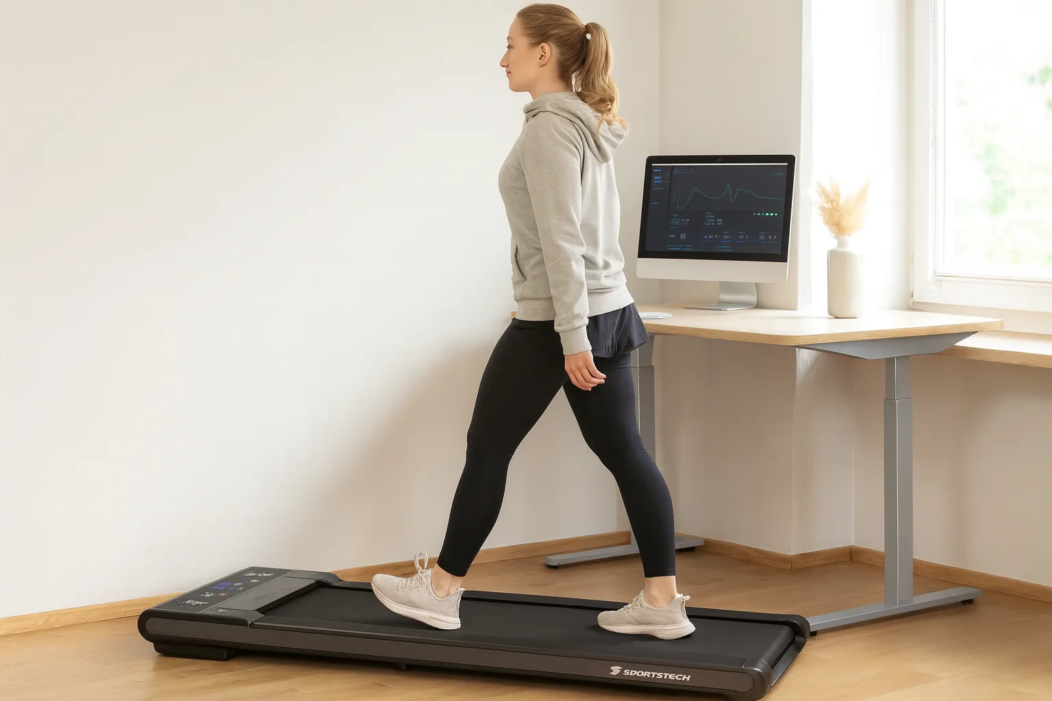 Sportstech Swalk Walking Pad — Application et Connectivité du Sportstech Swalk Walking Pad